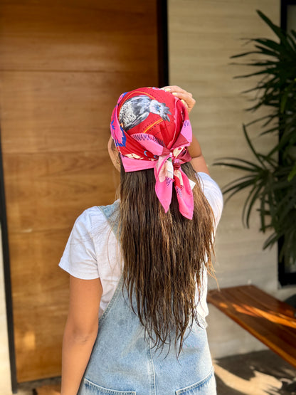 Pañoleta Mundialista Girl Hot Pink